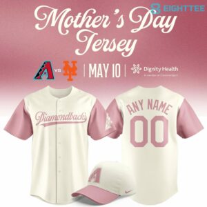 Arizona Diamondbacks 2026 Mother's Day Custom Baseball Jersey