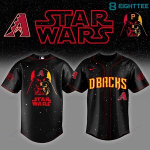 Arizona Diamondbacks Dark Commander "Starfield Galaxy Night" Anime SW Baseball Jersey
