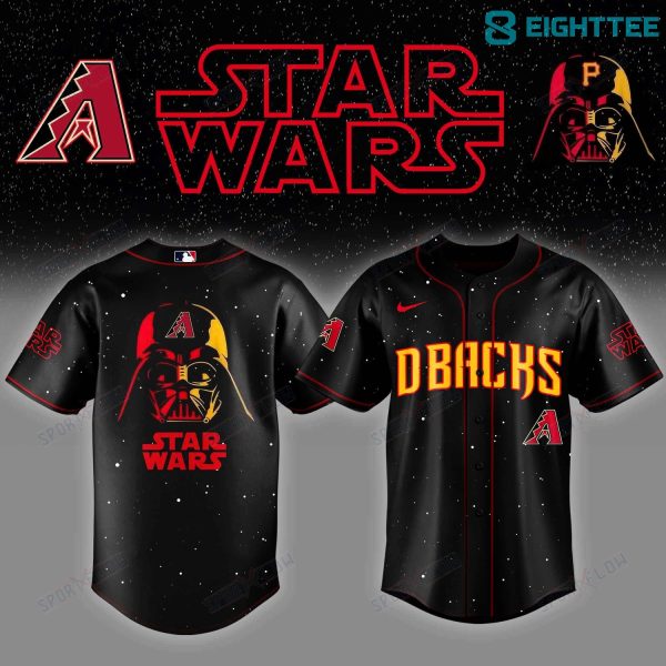 Arizona Diamondbacks Dark Commander "Starfield Galaxy Night" Anime SW Baseball Jersey