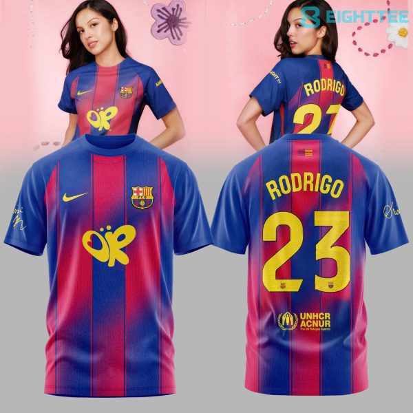 Barcelona FC x Olivia Rodrigo 2026 Soccer Jersey