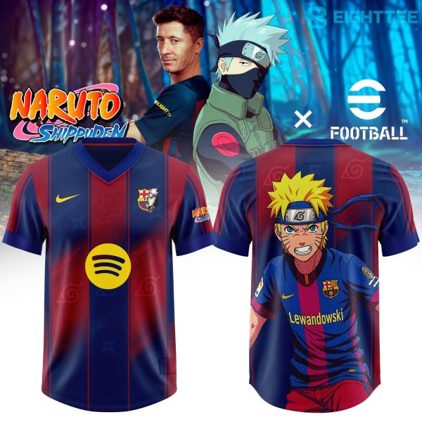Barcelona FC x Sensei Naruto 2026 Football Jersey