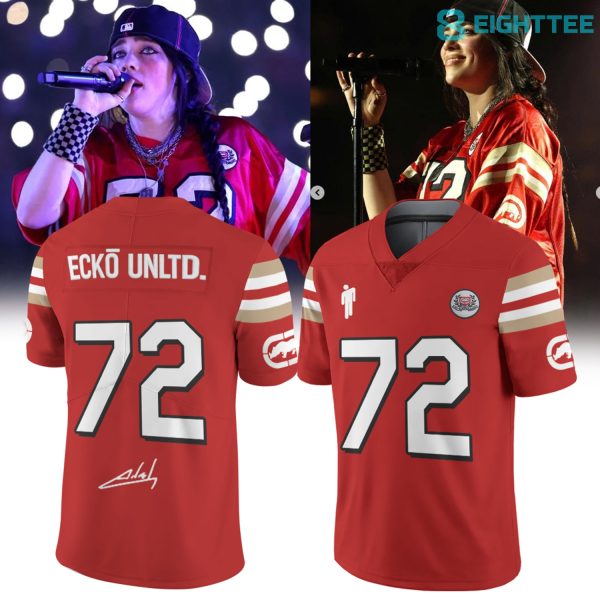 Billie Eilish Hit Me Hard and Soft Tour 2026 Special Football Jersey