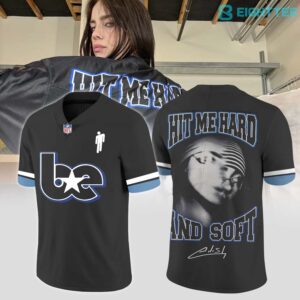 Billie Eilish Hit Me Hard and Soft Tour 2026 Special Football Jersey