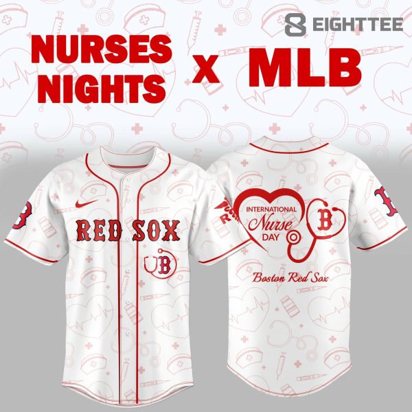 Boston Red Sox x Nurse Pride Meets Fenway Legacy - Heartbeat Baseball Spirit Jersey