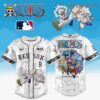 Boston Red Sox x One Piece Gear 5 Jersey - Monkey D. Luffy Elbaf Arc Inspired Anime Jersey