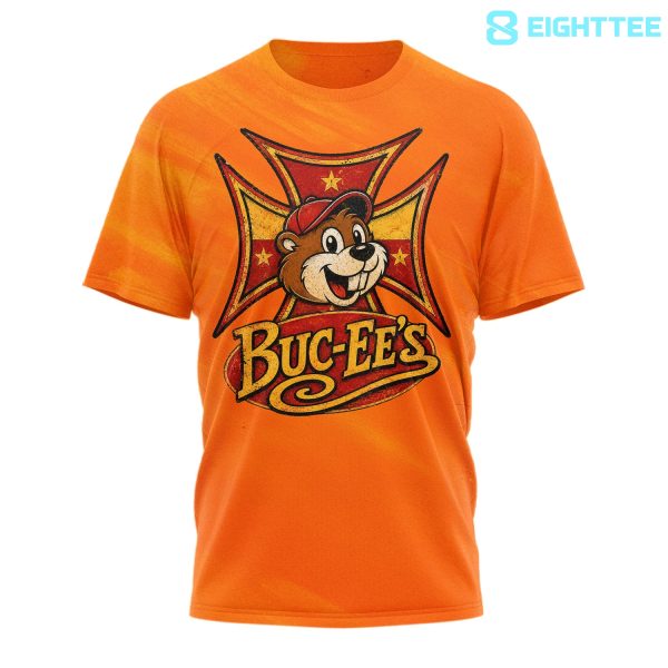 Alternative view of Buc-ee's Think Fast 3D Shirt