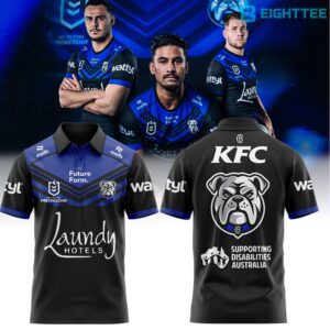 Canterbury-Bankstown Bulldogs "we're back in black" Polo Shirt