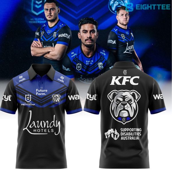 Canterbury-Bankstown Bulldogs "we're back in black" Polo Shirt