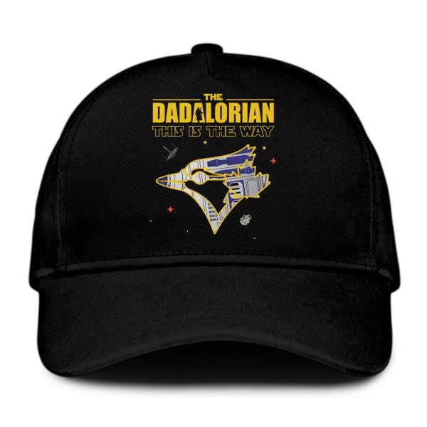 Alternative view of Best Dad In The Galaxy Blue Jays Personalized Sweatshirt