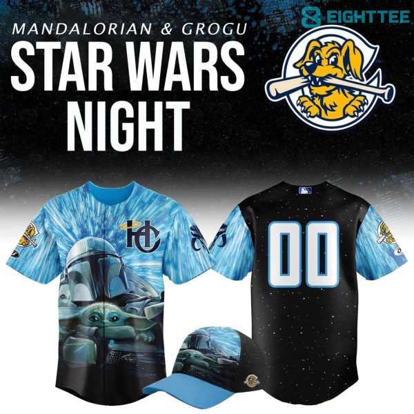 Charleston RiverDogs x Star Wars Night Custom Baseball Jersey