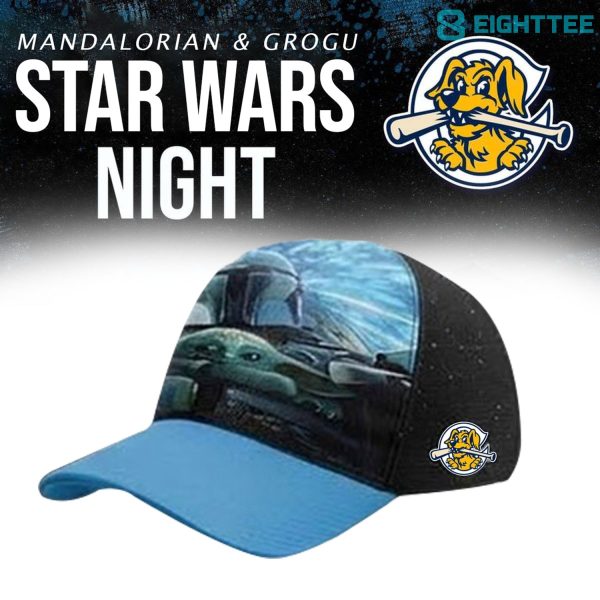 Alternative view of Charleston RiverDogs x Star Wars Night Custom Baseball Jersey