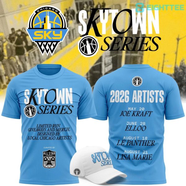 Chicago Sky 2026 Skytown Series Shirt