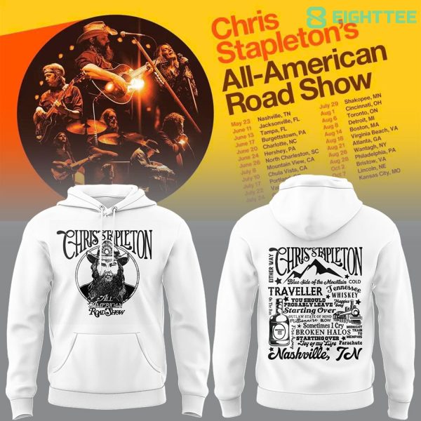 Alternative view of Chris Stapleton All-American Road Show Hoodie