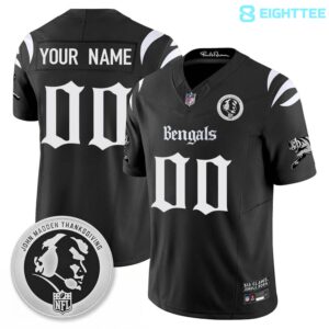 Cincinnati-Bengals-Gothic-Style-John-Madden-Custom-Football-Jersey-1.jpg Cincinnati Bengals Gothic Style John Madden Custom Football Jersey Black