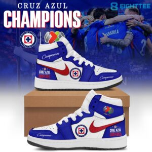 Cruz Azul La Décima Liga MX 2026 Special AJ1 Shoes