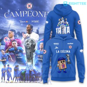 Cruz Azul La Décima Liga MX 2026 Special Hoodie