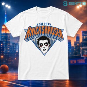 Danhausen New York Knicks Knickshausen Shirt by Eighttee.com Danhausen New York Knicks Knickshausen Shirt