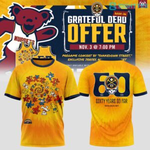 Denver Nuggets x Grateful Dead Tee by Eighttee.com Denver Nuggets x Grateful Dead Tee