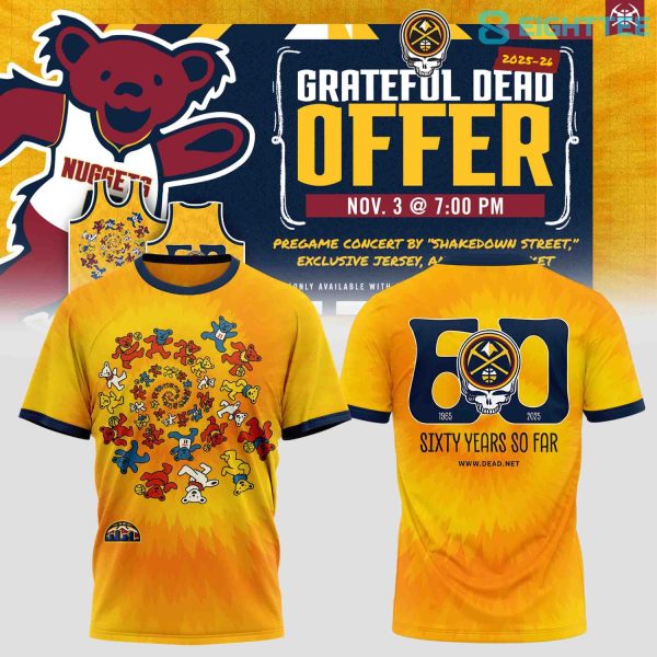 Denver Nuggets x Grateful Dead Tee