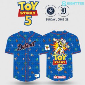 Detroit Tigers x Toy Story 5 Day 2026 Special Jersey