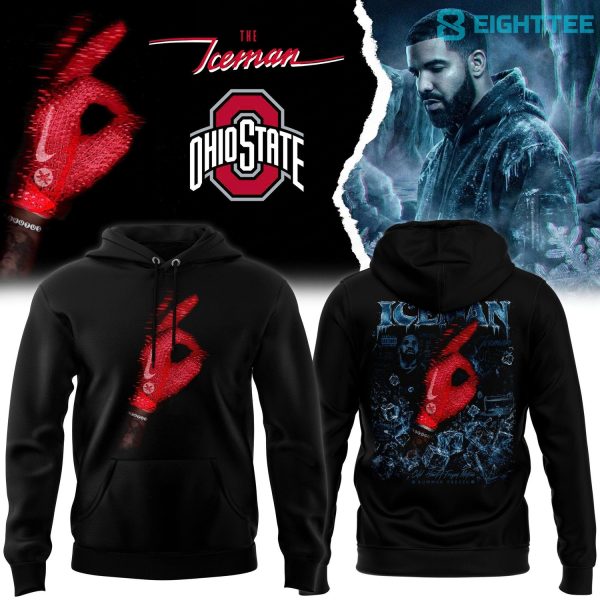 Drake Ice Man X Ohio State Buckeyes Hoodie