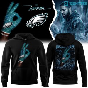 Drake Ice Man X Philadelphia Eagles Hoodie