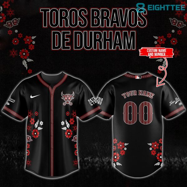 Durham Bulls Toros Bravos De Durham Baseball Jersey