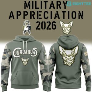 El Paso Chihuahuas 2026 Military Tribute Night Hoodie