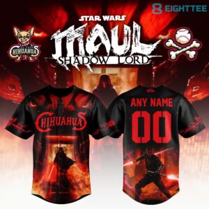 El Paso Chihuahuas 2026 Star Wars Theme Night Baseball Jersey