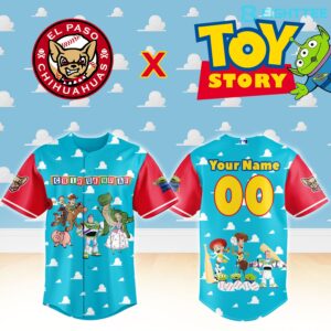 El Paso Chihuahuas x Toy Story Night Custom Baseball Jersey