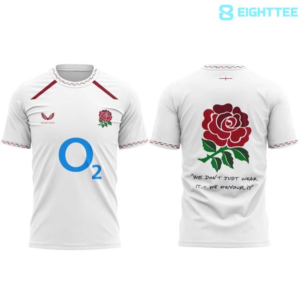 Alternative view of England Red Roses For Everyone 26/27 Shirt