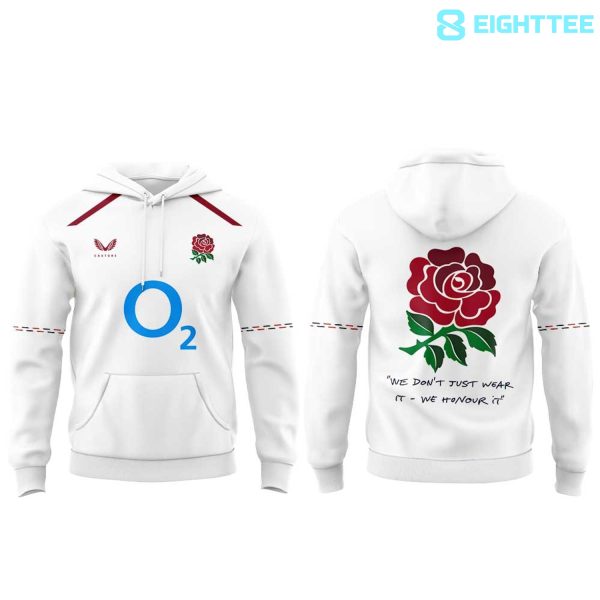 Alternative view of England Red Roses For Everyone 26/27 Special Hoodie