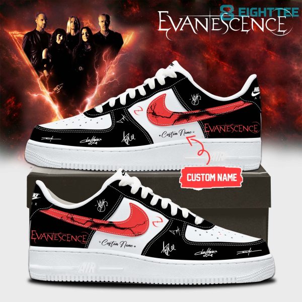 Evanescence World Tour 2026 Custom Air Force 1 Shoes
