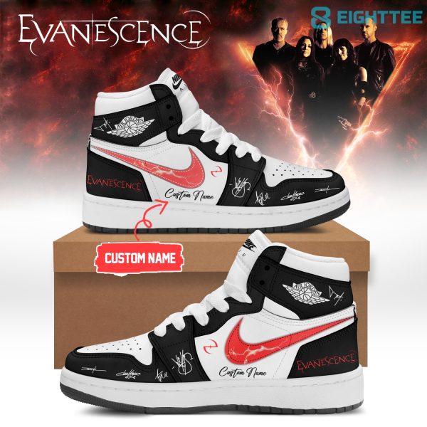 Evanescence World Tour 2026 Custom Air Jordan 1 Shoes