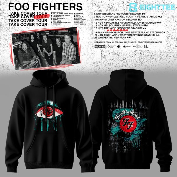 Foo Fighters Take Cover Tour 2026 Hoodie