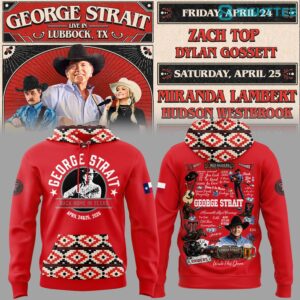 George Strait One Last Ride tour at Lubbock's Jones AT&T Stadium Hoodie