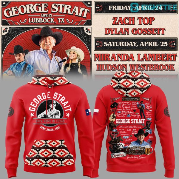 George Strait One Last Ride tour at Lubbock's Jones AT&T Stadium Hoodie