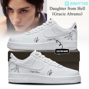 Gracie Abrams Daughter from Hell Signature Custom Air Force 1 Sneaker