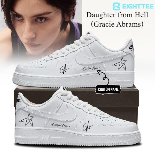 Gracie Abrams Daughter from Hell Signature Custom Air Force 1 Sneaker