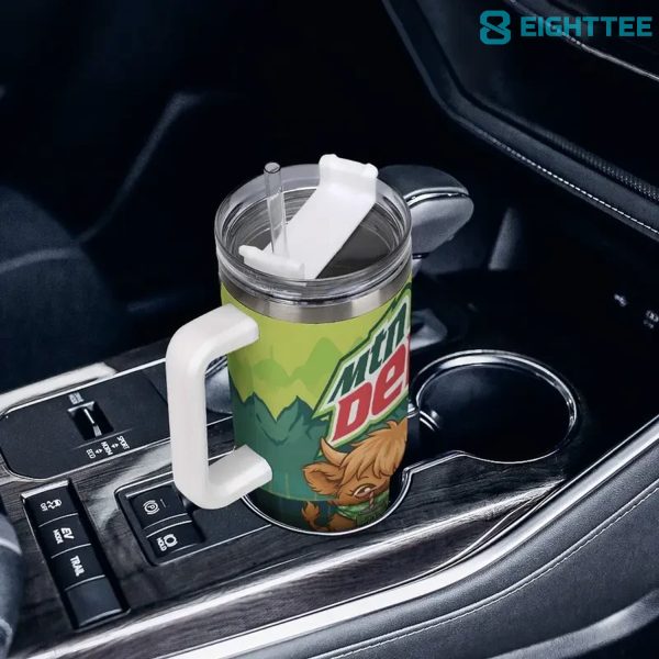 Alternative view of Highland Cows & Mtn Dew - Tumbler 40OZ