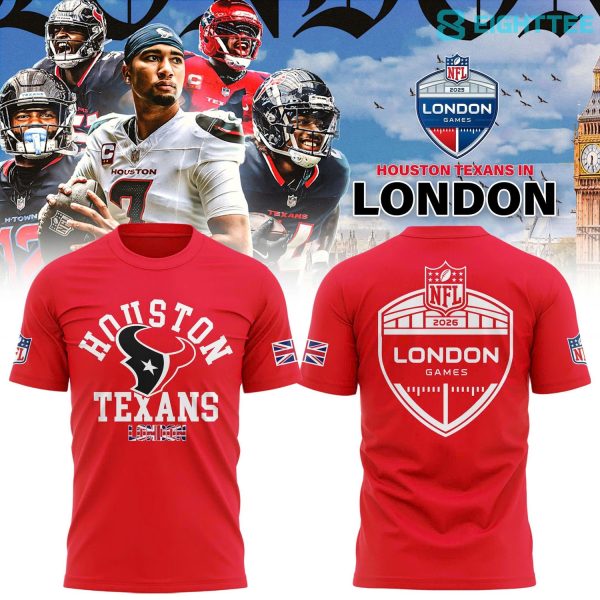 Houston Texans NFL London Game 2026 T-Shirt