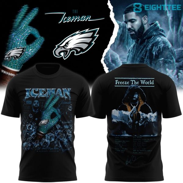 Iceman (Drake album) x Philadelphia Eagles T-Shirt