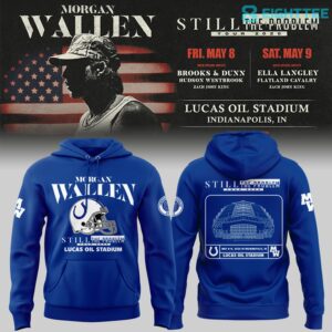 Indianapolis Colts x Morgan Wallen 2026 Still The Problem Tour Live Hoodie