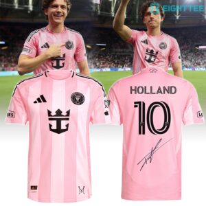 Inter Miami Special Tom Holland Limited Edition Signed jersey by Eighttee.com Inter Miami Special Tom Holland Limited Edition Signed jersey