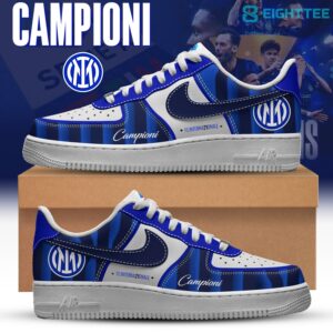Inter Milan Campioni d’Italia 2025/2026 Air Force 1 Limited Shoes