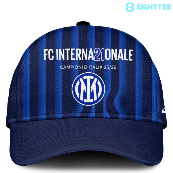 Alternative view of Inter Milan Campioni d’Italia 2025/2026 Champions Limited T-Shirt