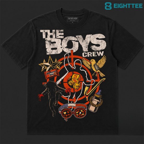 Alternative view of Jack Quaid Hughie Campbell The Boys Crew Shirt