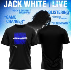 Jack White Live No Name Tour TShirt by Eighttee.com Jack White Live No Name Tour TShirt