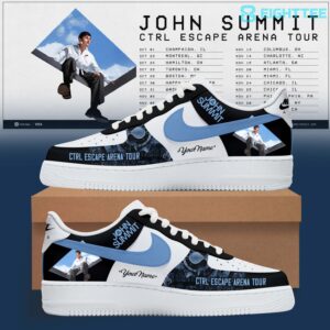John Summit CTRL ESCAPE Arena Tour 2026 Custom Air Force 1 Shoes