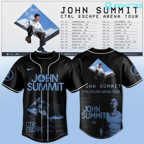 John Summit CTRL ESCAPE Arena Tour 2026 Special Jersey